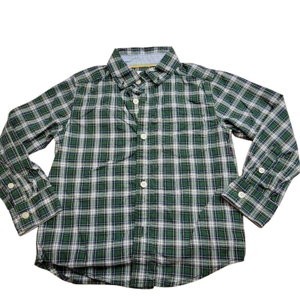 Carter's plaid buttondown shirt 3T